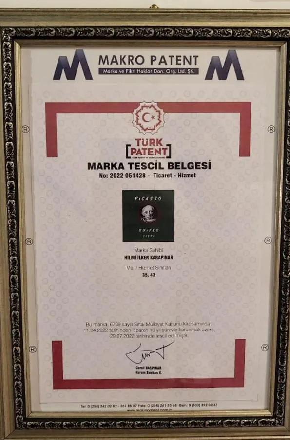 Gazde/Camere de închiriat Picasso Suites Çeşme
